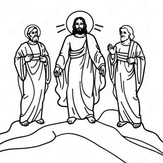 Transfiguration Farvelægningssider