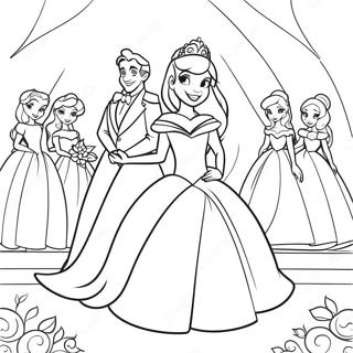 Fortryllende Disney Prinsesse Bryllup Farveside 43563-36251