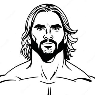 Seth Rollins I Aktion Farveside 44233-36786