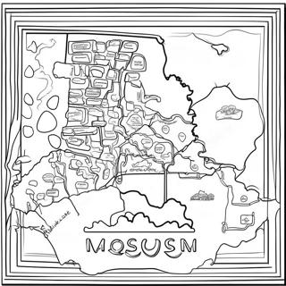 Missouri Statsskabelon Farveside 44332-36868