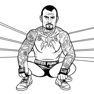 Cm Punk I Ringen Farveside 44853-37283