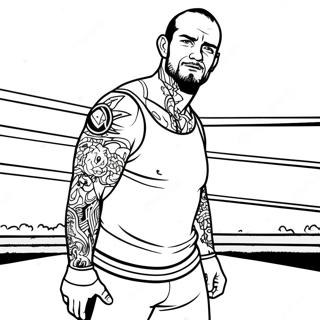 Cm Punk I Ringen Farveside 44853-37284