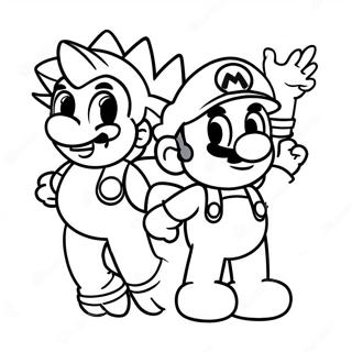 Mario Og Sonic Farveside 45753-38013