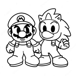 Mario Og Sonic Farveside 45753-38016