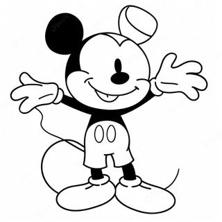 Mickey Mouse Shorts Farvelægningssider