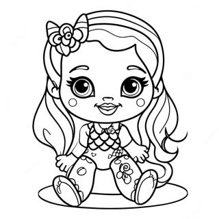 Monster High Baby Farvelægningssider