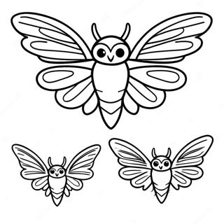 Mothman I Flugt Farveside 46884-39024