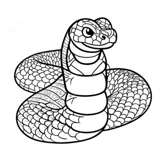 Realistisk Slange Coloring Page 4731-3803