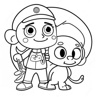 Timmy Turner Og Cosmo Coloring Page 4742-3815