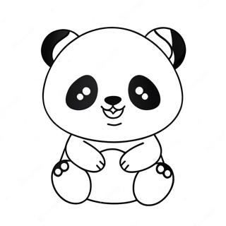 Kawaii Panda Farvelægningssider