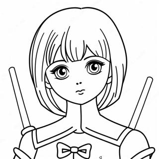 Sailor Saturn Farvelægningssider