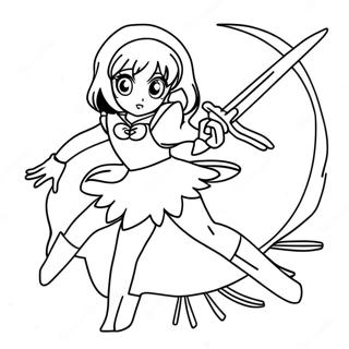 Sailor Saturn I Aktion Farveside 47675-39649