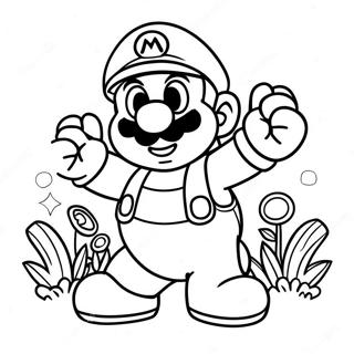 Super Mario Bros Film Coloring Page 4781-3842