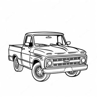 Chevy C10 Klassisk Truck Farveside 47834-39771