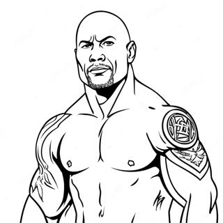 The Rock Wwe Farveside 4811-3866