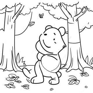 Winnie The Pooh Efterars Farveside 48494-40294