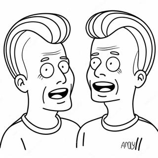 Beavis Og Butthead Farveside 48994-40692