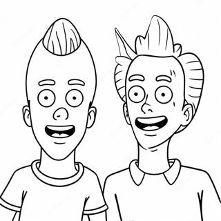 Beavis Og Butthead I Sjove Kostumer Farveside 48995-40700