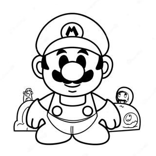 Imposter Mario Among Us Farveside 49105-40786