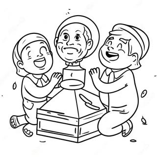 Glaedelig Forste Paskefejring Farveside 49535 41328