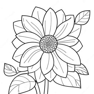 Dahlia Farvelægningssider