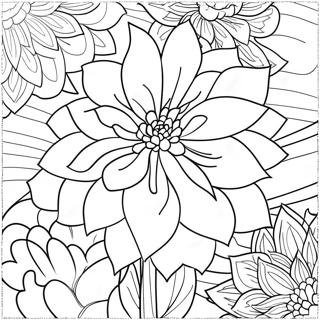 Dahlia Blomst Farveside 49564-41350