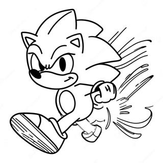 Sonic The Hedgehog Fartende Farveside 49875-41601