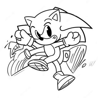 Sonic The Hedgehog Fartende Farveside 49875-41602