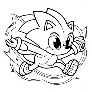 Sonic The Hedgehog Fartende Farveside 49875-41603