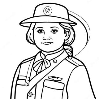 Juliette Gordon Low Med Girl Scouts Farveside 50035-41729