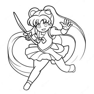 Sailor Venus I Aktion Farveside 50265-41907