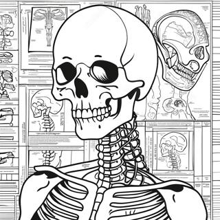 Skeletsystem Farvelægningssider