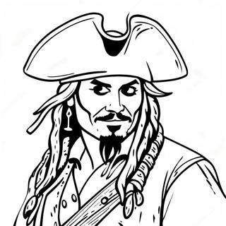 Piraterne Fra Caribien Johnny Depp Farveside 50955-42458