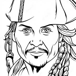 Piraterne Fra Caribien Johnny Depp Farveside 50955-42460