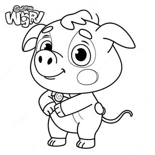 Alpha Pig Super Why Farveside 51074-42551