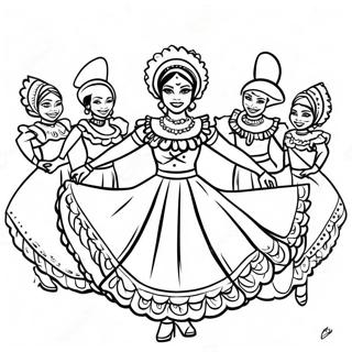 Folklorico Farvelægningssider