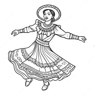 Folklorico Danseforestilling Farveside 51164-42610