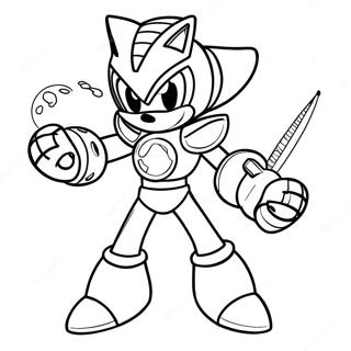 Metal Sonic Farvelægningssider