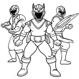 Power Rangers Samurai Farvelægningssider