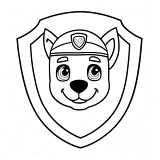 Paw Patrol Badge Farveside 51394-42798