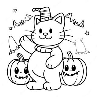 Garfield Halloween Farveside 51434-42846