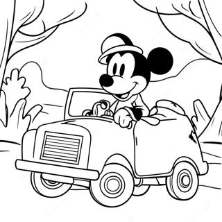 Mickey Mouse Safari Eventyr Farveside 51544-42924