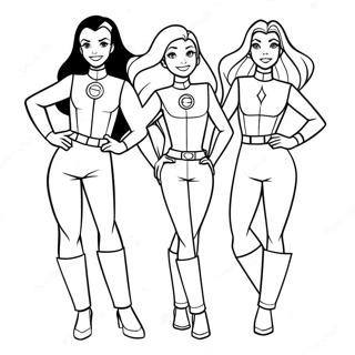 Totally Spies Farvelægningssider