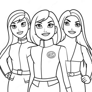 Totally Spies Farveside 51995-43276