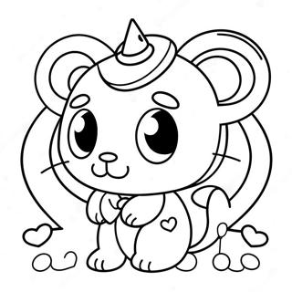 Jewelpet Farvelægningssider