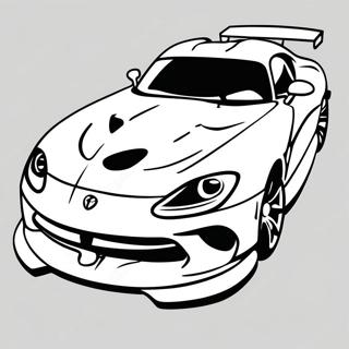 Dodge Viper I Bevaegelse Farveside 52447-43630