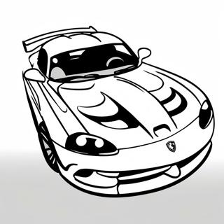 Dodge Viper I Bevaegelse Farveside 52447-43632