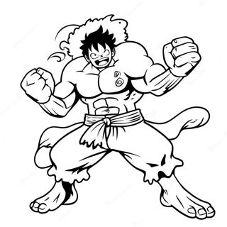 Luffy Gear 4 Slangemand Farveside 52626-43770