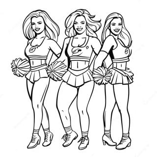 Miami Dolphins Cheerleaders Farveside 5263-4221