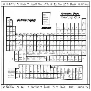 Farverig Periodisk Tabel Aktivitet Farveside 52717-43846